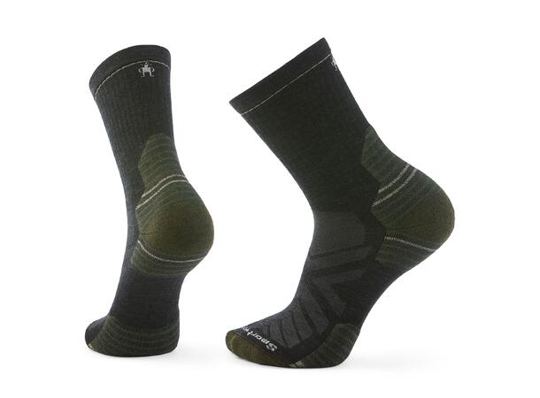 Hike Targeted Cushion Mid Crew Socks Charcoal L (42-45) 