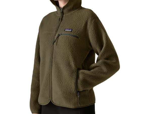 W Retro Pile Hoody 