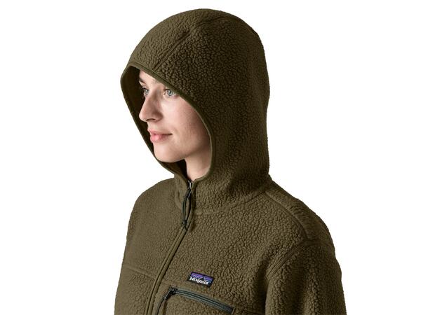 W Retro Pile Hoody 