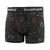 M Merino Print Boxer Brief Boxed Black Paisley L 