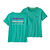 W P-6 Mission Organic T-Shirt Fresh Teal XS 