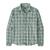M L/S LW Fjord Flannel Shirt Marine Layer: Blue Sage S 
