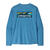 M L/S Cap Cool Daily Shirt - Board Logo Shore Blue - Light Shore Blue X-Dye M 