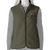 W Retro Pile Vest Basin Green M 