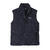 W Retro Pile Vest Sunken Blue S 