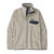 M's LW Synch Snap-T P/O Oatmeal Heather w/New Navy L 