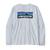 W L/S P-6 Logo Responsibili-Tee White XS 