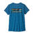 W Cap Cool Daily Shirt - Boardshort Logo Aquatic Blue - Light Aquatic Blue X S 