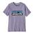 K P-6 Logo T-Shirt Rock Wash: Concrete Purple S (7-8 år) 