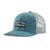 K Trucker Hat P-6 Logo: Wetland Blue OS (One Size) 