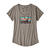 W Solar Rays '73 Organic Scoop T-Shirt Feather Grey XS 