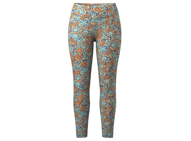 W CL Thermal Merino BL Bottom Boxed Pacific Blue Floral M 