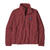 W Micro D 1/2 Zip Fleece P/O Sequoia Red S 