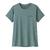 W Cap Cool Daily Shirt - Boardshort Logo Blue Sage - Light Blue Sage X-Dye S 