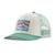 K Trucker Hat Ridge Rise Stripe: Heartleaf Green OS 