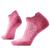 W Run Zero Cushion Low Ankle Socks Garden Pink M (38-41) 