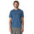M Cap Cool Trail Shirt - Stratapeaks Aquatic Blue M 