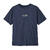M '95 Oval Logo T-Shirt New Navy: Kaleido M 