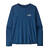 M L/S Cap Cool Daily Shirt - '73 Skyline Clement Blue - Light Clement Blue X M 