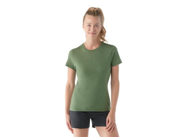 W Merino Short Sleeve Tee Boxed Fern Green M 