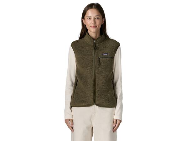 W Retro Pile Vest 