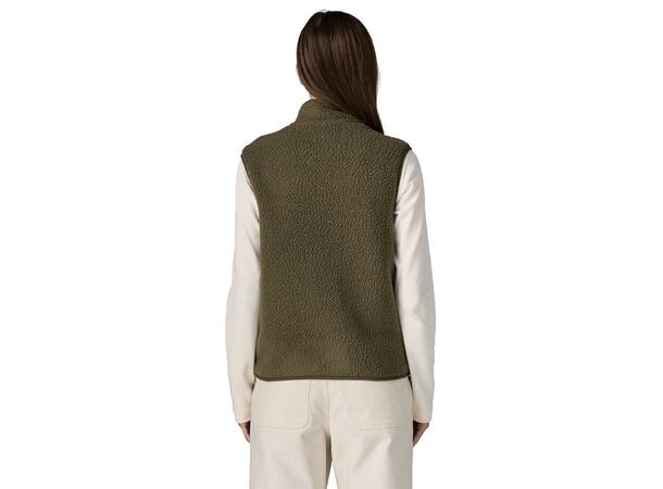 W Retro Pile Vest 