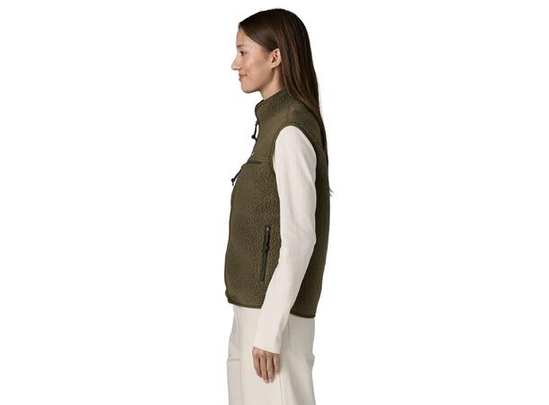 W Retro Pile Vest 