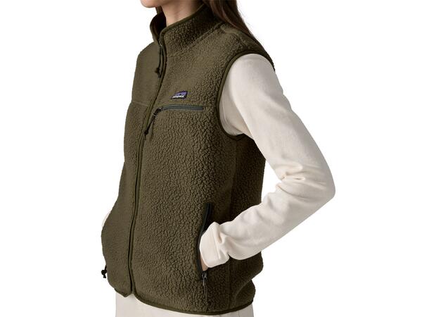 W Retro Pile Vest 