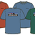 M P-6 Logo T-Shirt Shore Blue M 