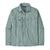 M L/S Self Guided Sun Shirt Blue Sage S 