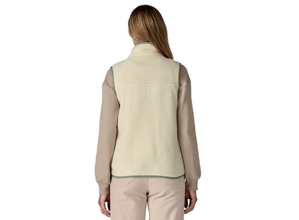 W Retro Pile Vest 