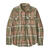 W L/S Org Cotton MW Fjord Flannel Shirt Comstock: Garden Green S 