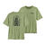 M Cap Cool Daily Graphic Shirt - Lands Tree Trotter: Salvia Green X-Dye M 