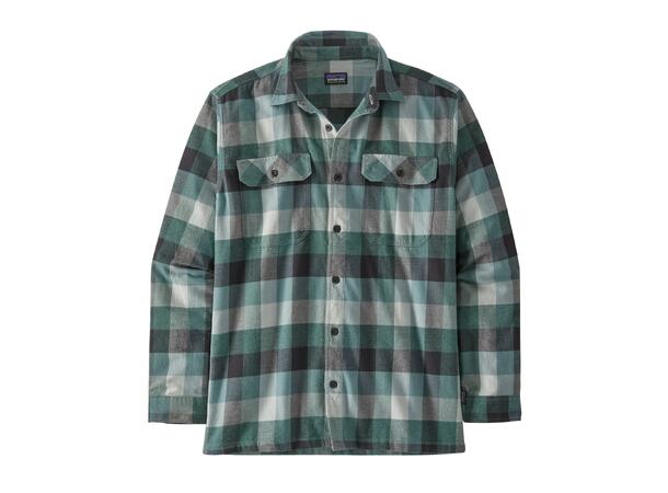 M L/S Org Cotton MW Fjord Flannel Shirt