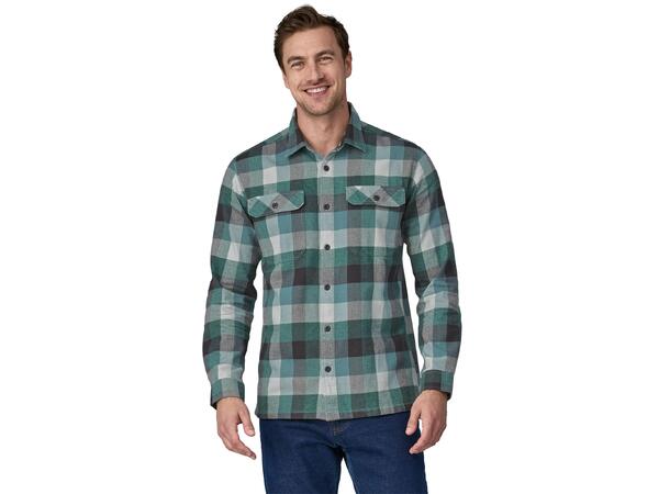 M L/S Org Cotton MW Fjord Flannel Shirt