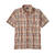 M A/C Shirt Paint Plaid: Quartz Coral S 