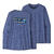 W L/S Cap Cool Daily Graph Shirt Waters Boardshort Logo: Current Blue X-Dye XS 