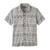 M Back Step Shirt Shore Plaid: Salt Grey M 