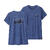 W Cap Cool Daily Graphic Shirt '73 Skyline: Current Blue X-Dye S 