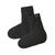 Winter Weight Fleece Oversocks Black S 