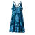 W Amber Dawn Dress Exotic Floral: Big Sur Blue L 