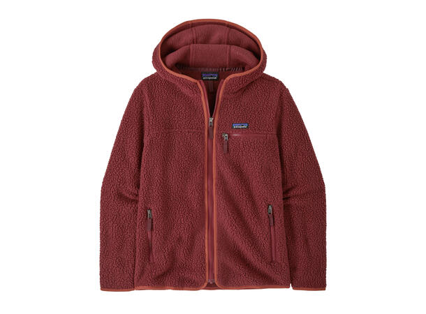 W Retro Pile Hoody 