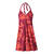 W Iliana Halter Dress Exotic Floral: Craft Pink L 