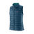 W Down Sweater Vest Lagom Blue M 