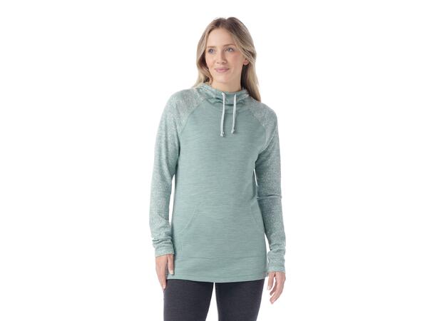 W Thermal Merino Drape Neck Hoodie