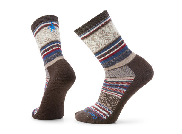 Everyday Fair Isle Sweater Crew Socks