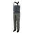 M Swiftcurrent Exp Zip Front Waders Forge Grey SRM 