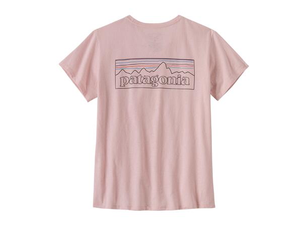 W P-6 Logo Responsibili-Tee P-6 Outline: Whisker Pink L 