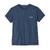 W P-6 Logo Responsibili-Tee Utility Blue L 