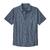 M Back Step Shirt Tiny Islands: Utility Blue L 